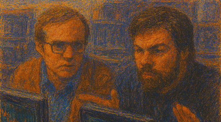 Paul Allen and Steve Wozniak Trading