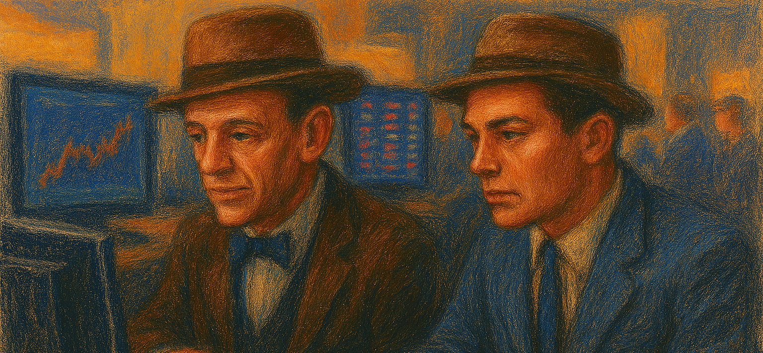 Fred Astaire and Gene Kelly Trading