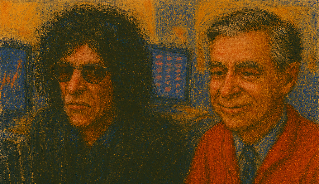 Howard Stern and Mr Rogers Trading