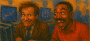 Robin Williams and Eddie Murphy Trading